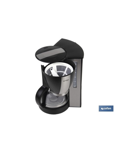 CAFETERA ELÉCTRICA DE GOTEO 870W 10 TAZAS 1.25L
