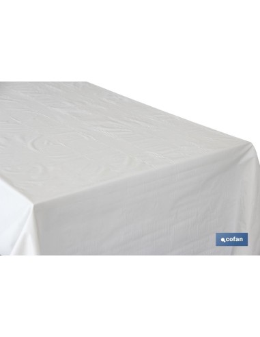 PROTECTOR DE MESA DE PVC BLANCO 1,40 x 50 m