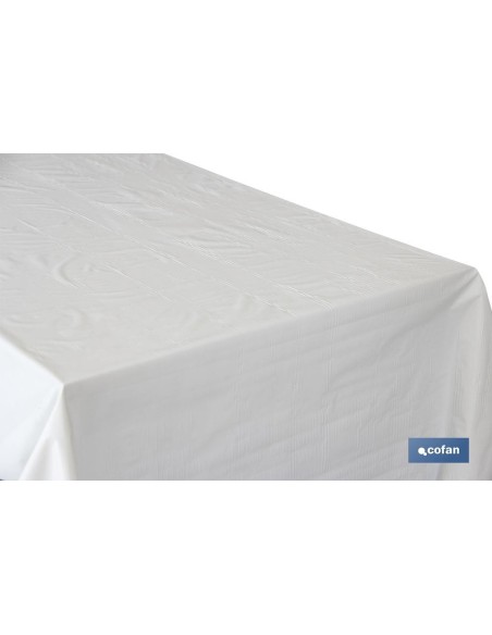 PROTECTOR DE MESA DE PVC BLANCO 1,40 x 50 m