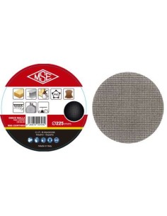 PACK 5 DISCOS MALLA GRANO 120 VELCRO å225MM (D) CEVIK 2