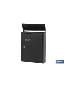 BUZÓN CORREO EXTERIOR BLANCO MODELO POST 385x290x100mm 2