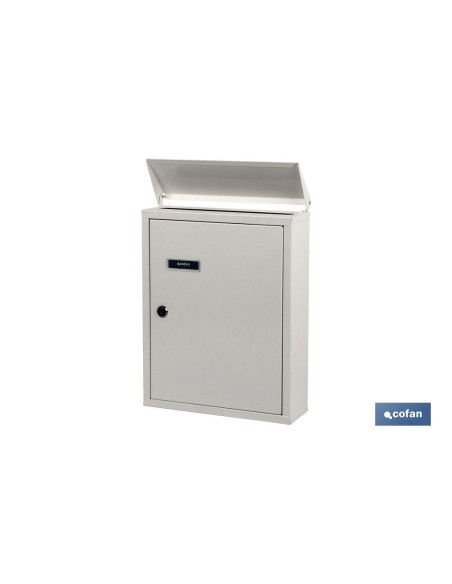 BUZÓN CORREO EXTERIOR VERDE MODELO POST 385x290x100mm