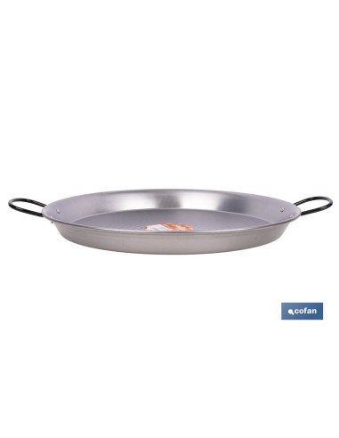 PAELLERA ACERO PULIDA Ø50cm