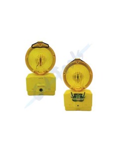 BALIZA DE SEÚALIZACION MOD. BASIC AMARILLA S/ BATERIA 2