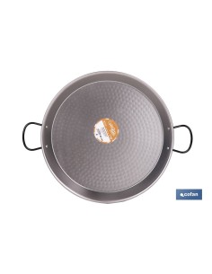 PAELLERA ACERO PULIDA Ø60cm 2