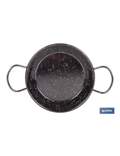 PAELLERA ACERO ESMALTADA Ø15cm