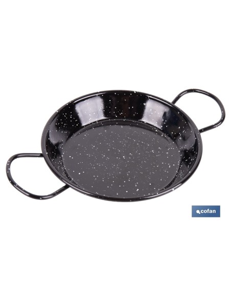 PAELLERA ACERO ESMALTADA Ø26cm