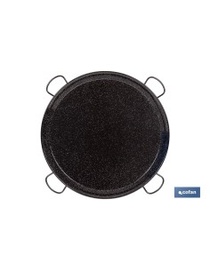 PAELLERA ACERO ESMALTADA Ø90cm (4 asas)