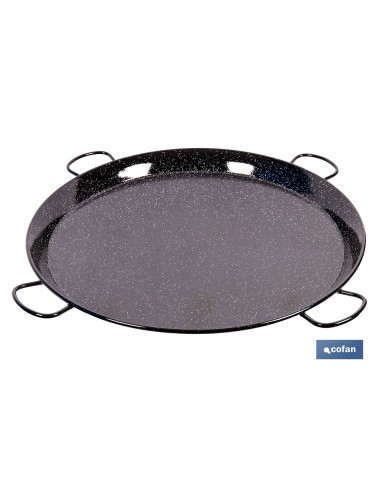 PAELLERA ACERO ESMALTADA Ø90cm (4 asas)