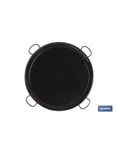 PAELLERA ACERO ESMALTADA Ø115cm (4 asas) 2