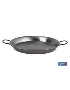 PAELLERA ACERO PULIDA INDUCCIÓN Ø36cm