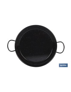 PAELLERA ACERO ESMALTADA INDUCCIÓN Ø30cm