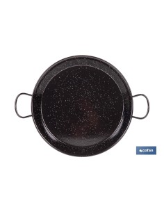 PAELLERA ACERO ESMALTADA INDUCCIÓN Ø30cm 2