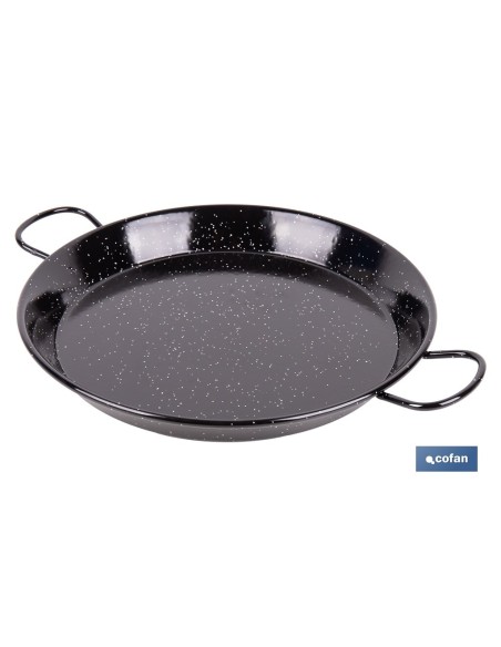 PAELLERA ACERO ESMALTADA INDUCCIÓN Ø34cm