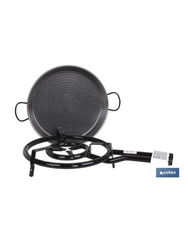 KIT PAELLERA 42CM+QUEMADOR 40cm