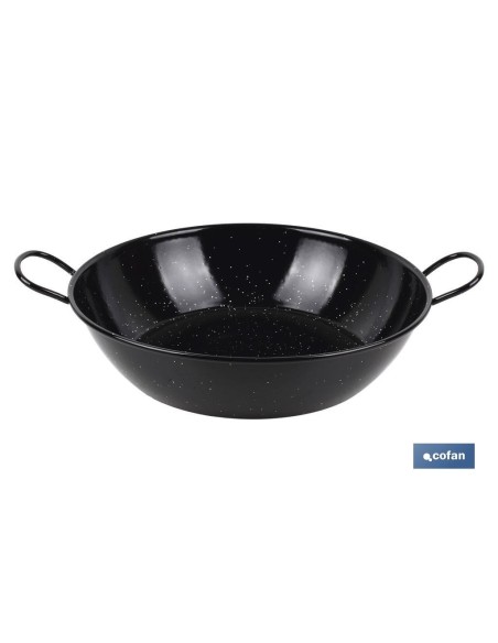 SARTEN HONDA ESMALTADA C/ASAS Ø36cm