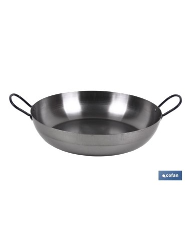 SARTEN LIONESA ACERO C/ASAS Ø50cm