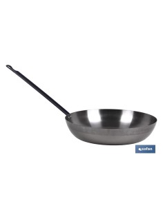 SARTEN LIONESA ACERO C/MANGO Ø32cm