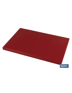 TABLA CORTE ROJO 30x20x1,5 cm. MODELO BRESA