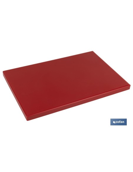 TABLA CORTE ROJO 50X30X1.5cm MODELO BRESA