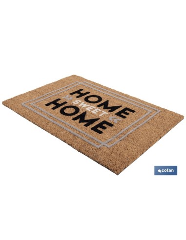 FELPUDO INTERIOR COCO FLOQUEADO 40 X 60 X 1.60 CM (HOME)