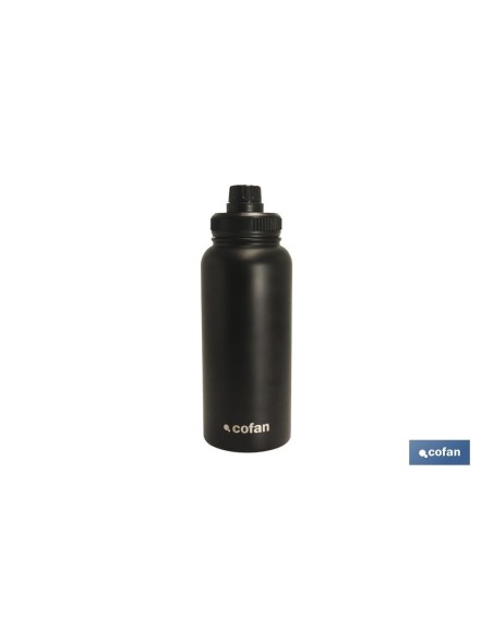 BOTELLA EXTREME DEPORTIVA COLOR NEGRO 550 ml