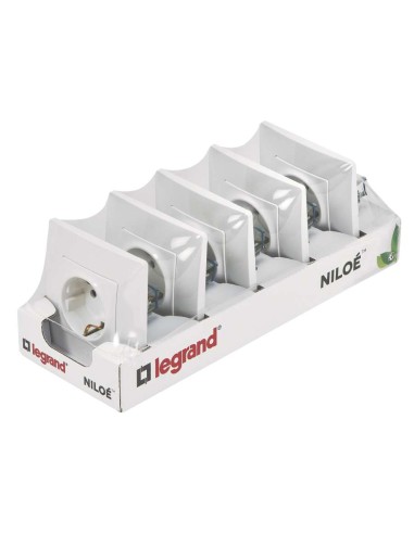 NILOE MONOBLOCK PACK 5 BASES 2P+T (C) LEGRAND
