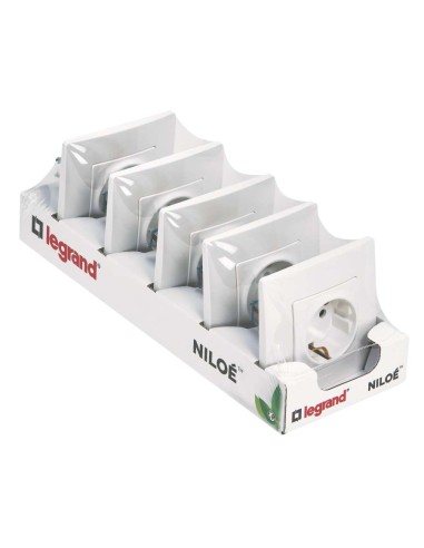 NILOE MONOBLOCK PACK 5 BASES 2P+T (C) LEGRAND