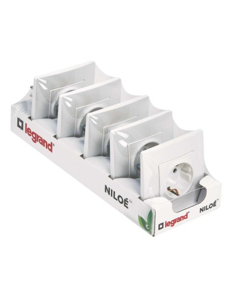 NILOE MONOBLOCK PACK 5 BASES 2P+T (C) LEGRAND