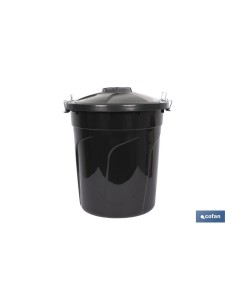 CUBO BASURA ASAS METÁLICAS 51 L