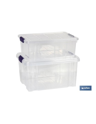 CAJA DE ORDENACION 9L MODELO RICORDI 37X26X14cm POLIPROPILENO