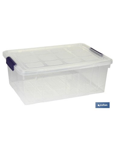 CAJA DE ORDENACION 16L MODELO RICORDI 40X30X21cm POLIPROPILENO