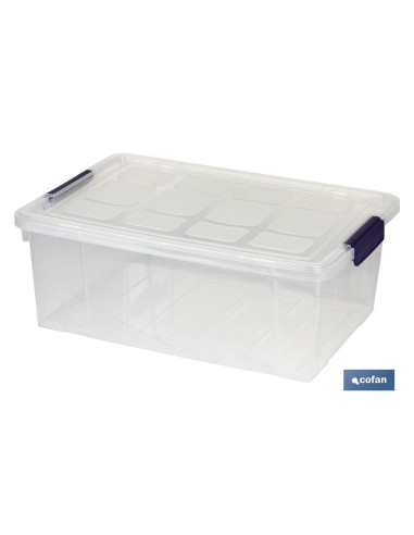 CAJA DE ORDENACION 16L MODELO RICORDI 40X30X21cm POLIPROPILENO