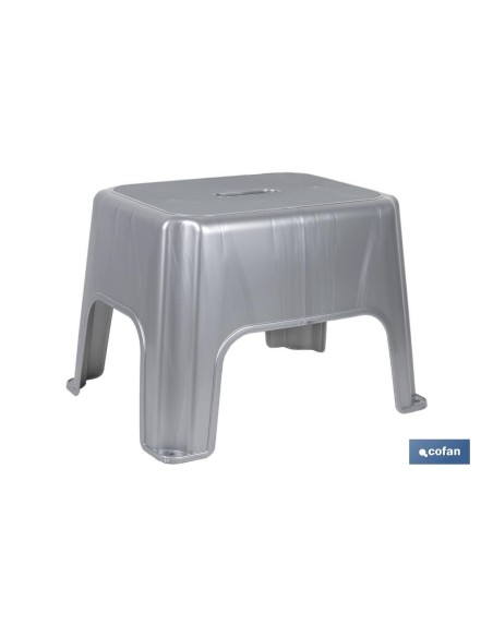 TABURETE GRIS 40X30X28 venta unitaria