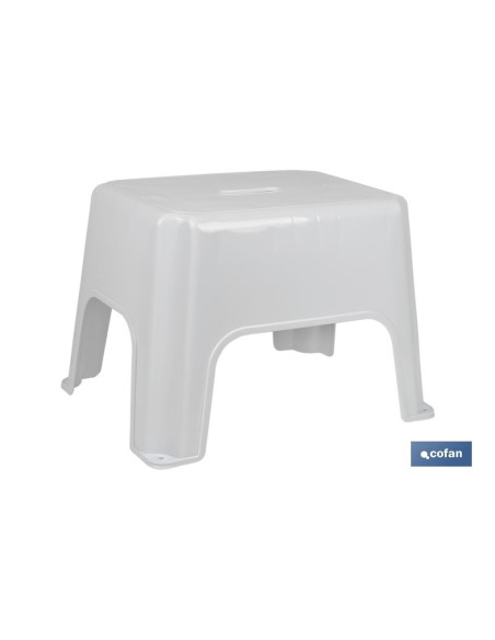 TABURETE BLANCO 40X30X28