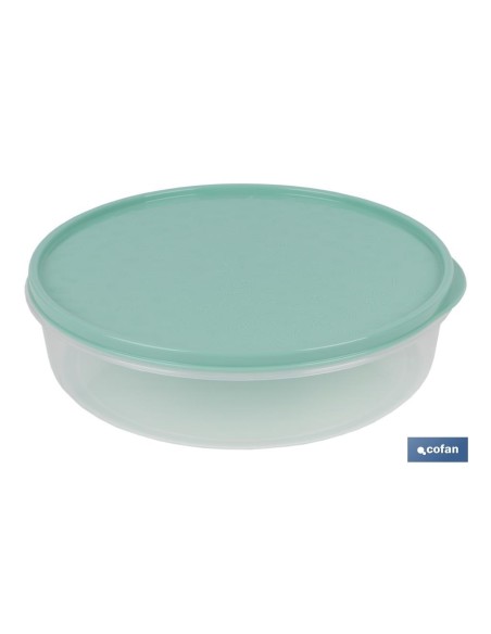 FIAMBRERA TORTILLA REDONDA VERDE 24.5X6.5cm