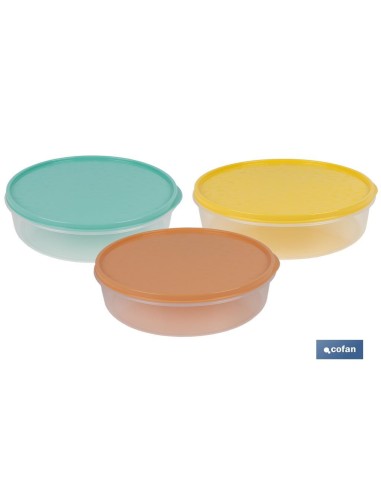 FIAMBRERA TORTILLA REDONDA NARANJA 24.5X6.5cm venta unitaria