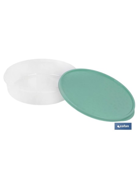 FIAMBRERA TORTILLA REDONDA NARANJA 24.5X6.5cm venta unitaria