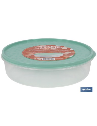 FIAMBRERA TORTILLA REDONDA NARANJA 24.5X6.5cm venta unitaria