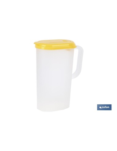 JARRA DE AGUA 2L AMARILLO MODELO MANANTIAL 25X19X9.5cm
