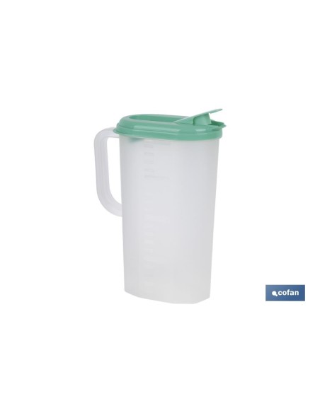 JARRA DE AGUA 2L AMARILLO MODELO MANANTIAL 25X19X9.5cm venta unitaria