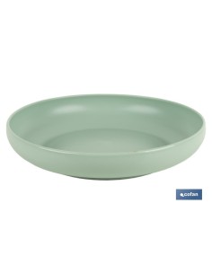 PLATO VERDE AGUA 20cm MODELO NARA 850ml