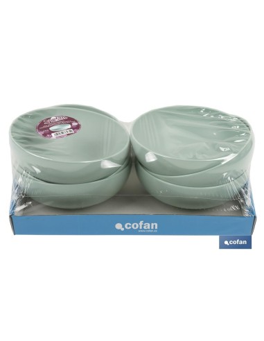 CUENCO VERDE AGUA 16cm MODELO NARA 800ml