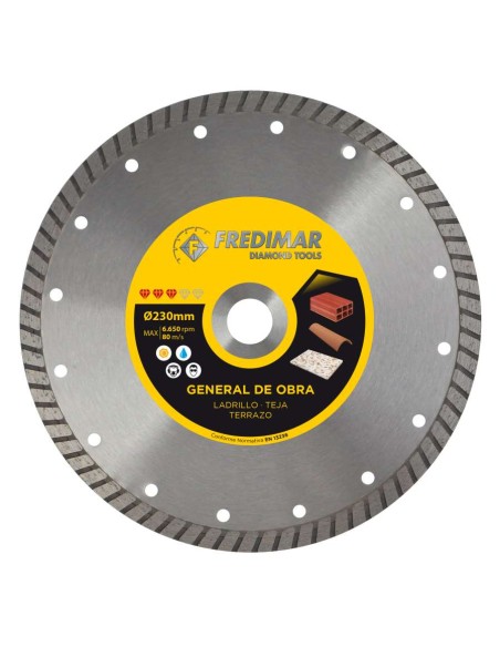 DISCO DIAMENTE UNIVERSAL å230MM TURBO RAPID-CUT