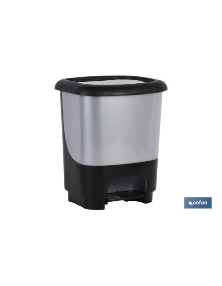 CUBO PEDAL CLASS GRIS 10 L