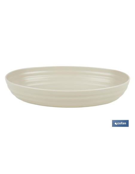 FUENTE OVALADA BEIS 24X16X5.5cm MODELO NARA 1080ml