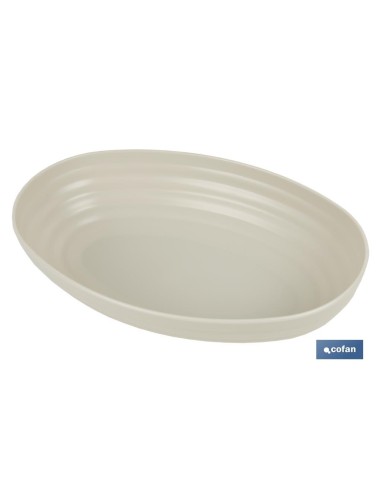 FUENTE OVALADA BEIS 24X16X5.5cm MODELO NARA 1080ml venta unitaria