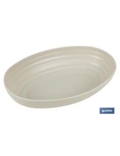 FUENTE OVALADA VERDE AGUA 24X16X5.5cm MODELO NARA 1080ml venta unitaria