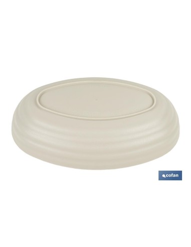 FUENTE OVALADA VERDE AGUA 24X16X5.5cm MODELO NARA 1080ml venta unitaria