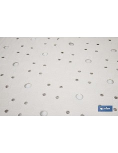 ALFOMBRA ANTIDESLIZANTE CON VENTOSAS BAÑERA/DUCHA BLANCO 53 X 53 cm 2